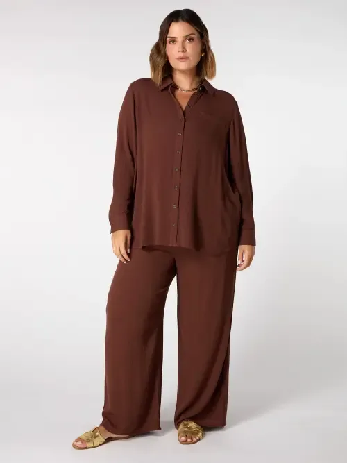 Crinkle Shirt by Live Unlimited