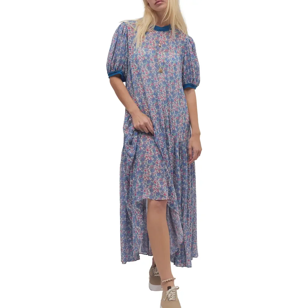 Courtside Crush Floral Maxi Dress by Free People