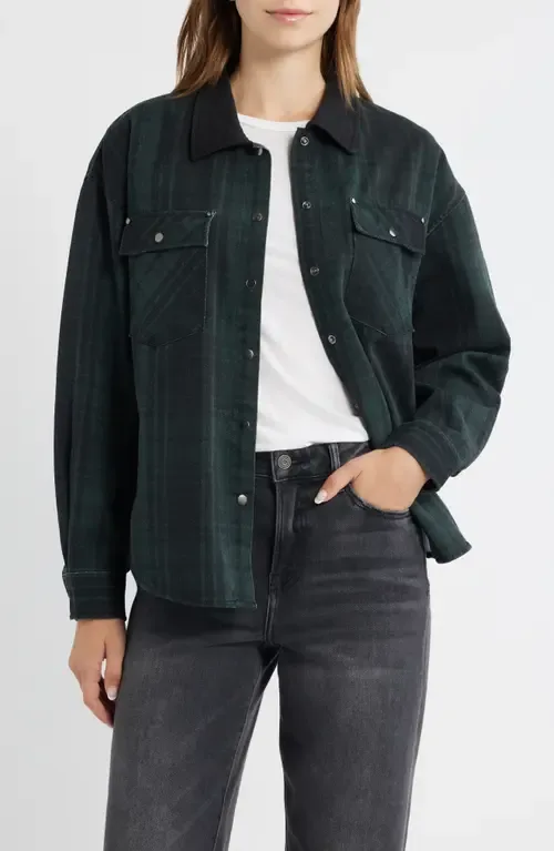 Cotton Shacket by Thread & Supply