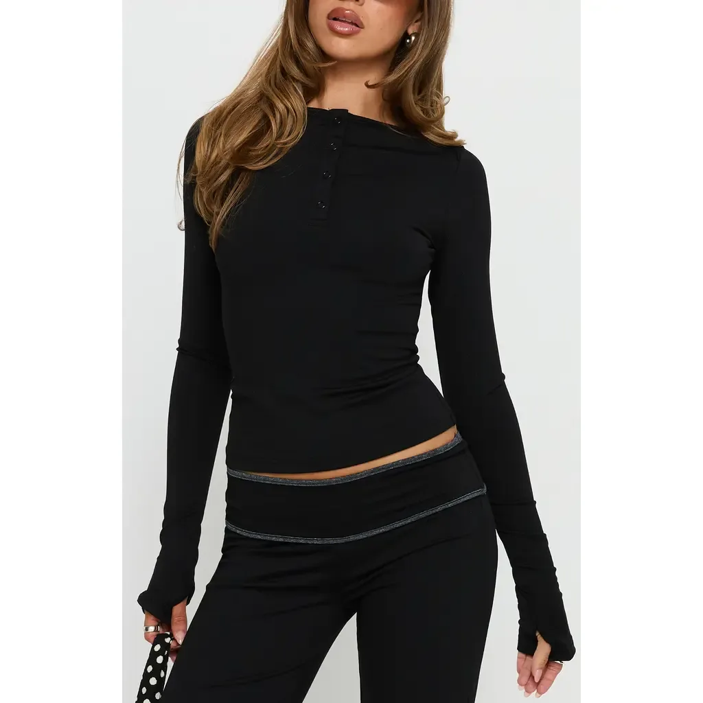 Kobee Mid Rise Jersey Pants by Princess Polly