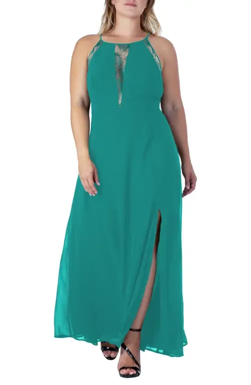 Lace Detail Maxi Dress by Standards & Practices