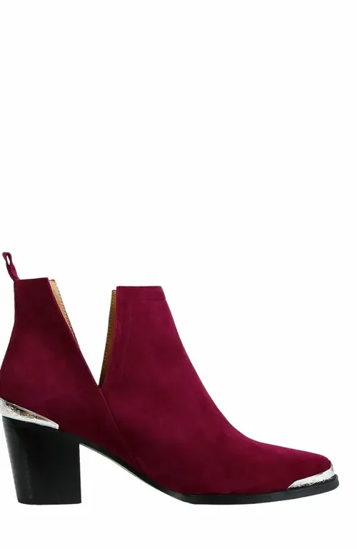 Austin Croc Embossed Ankle Boot by Belle & Bloom