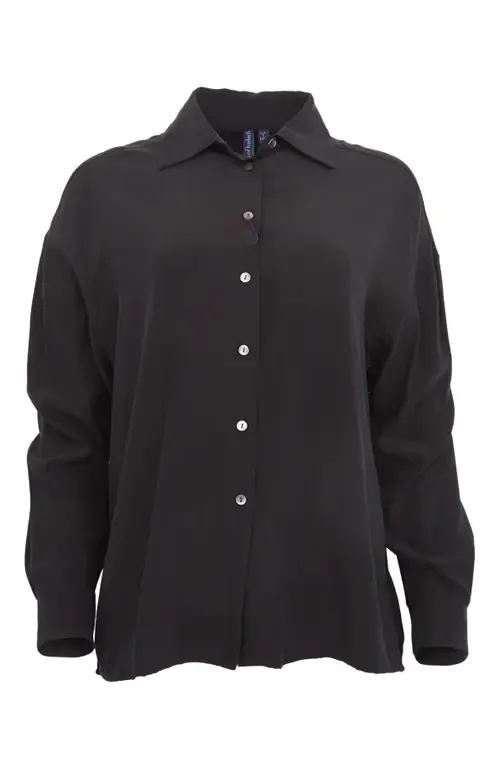 Sophie Silk Oversized Blouse