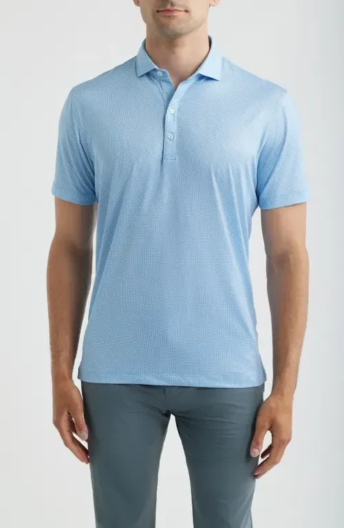 Tile Neat Performance Jersey Polo by johnnie-O