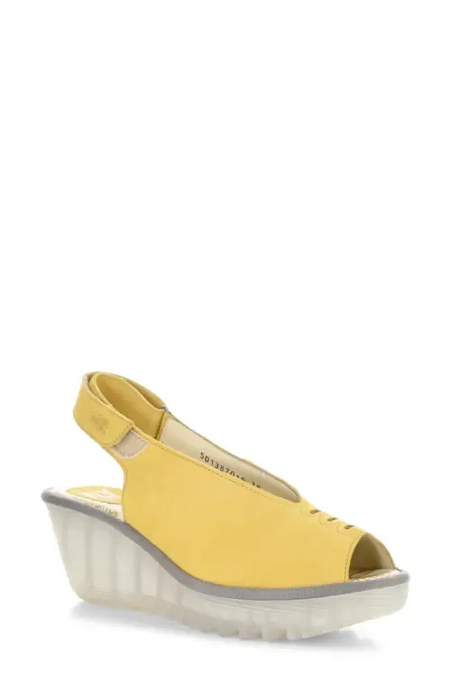 Yeay Peep Toe Sandal by Fly London