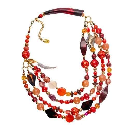 Mahogany Soul Necklace by Lunaversoul