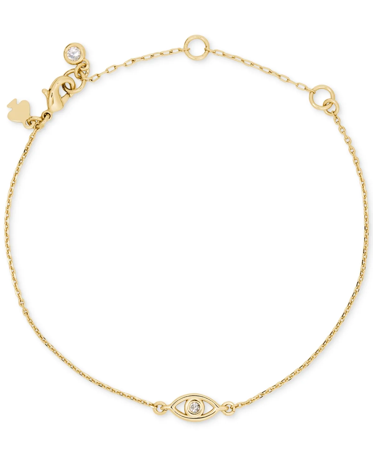 Kate Spade New York Youre a Gem Evil Eye Cubic Zirconia Bracelet