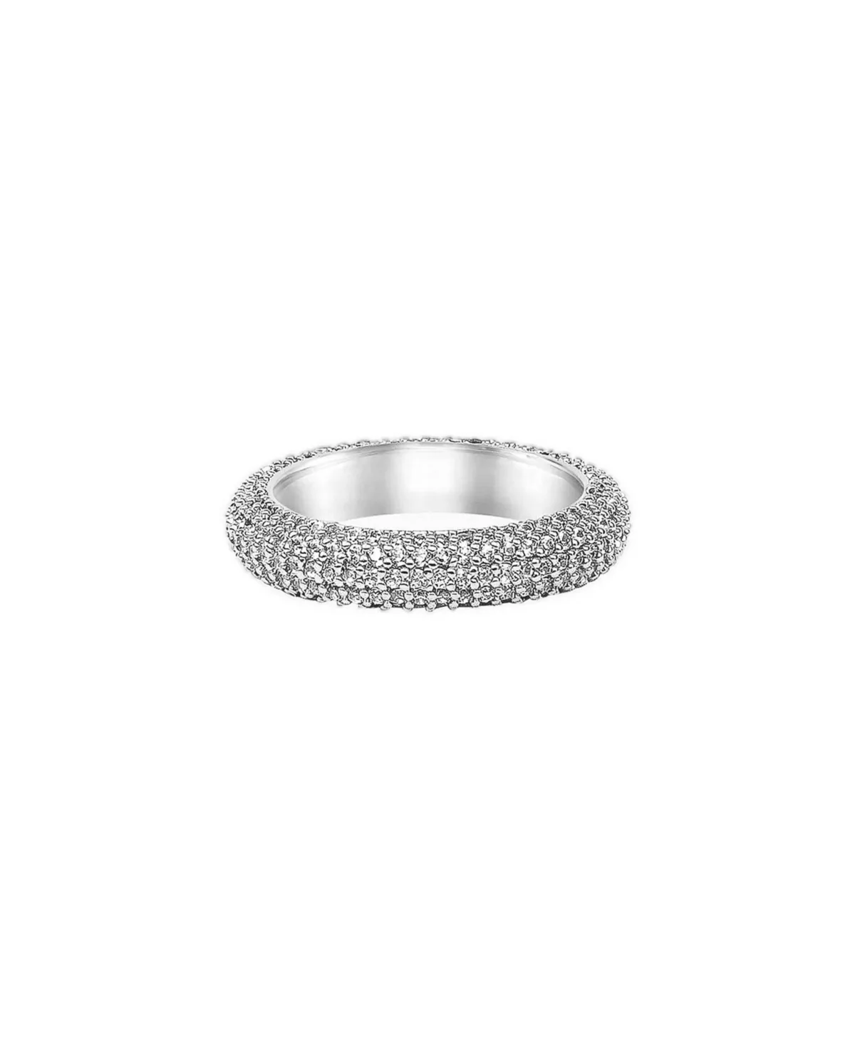 Josh & Chloe Crystal Round Polished Lyn Ring