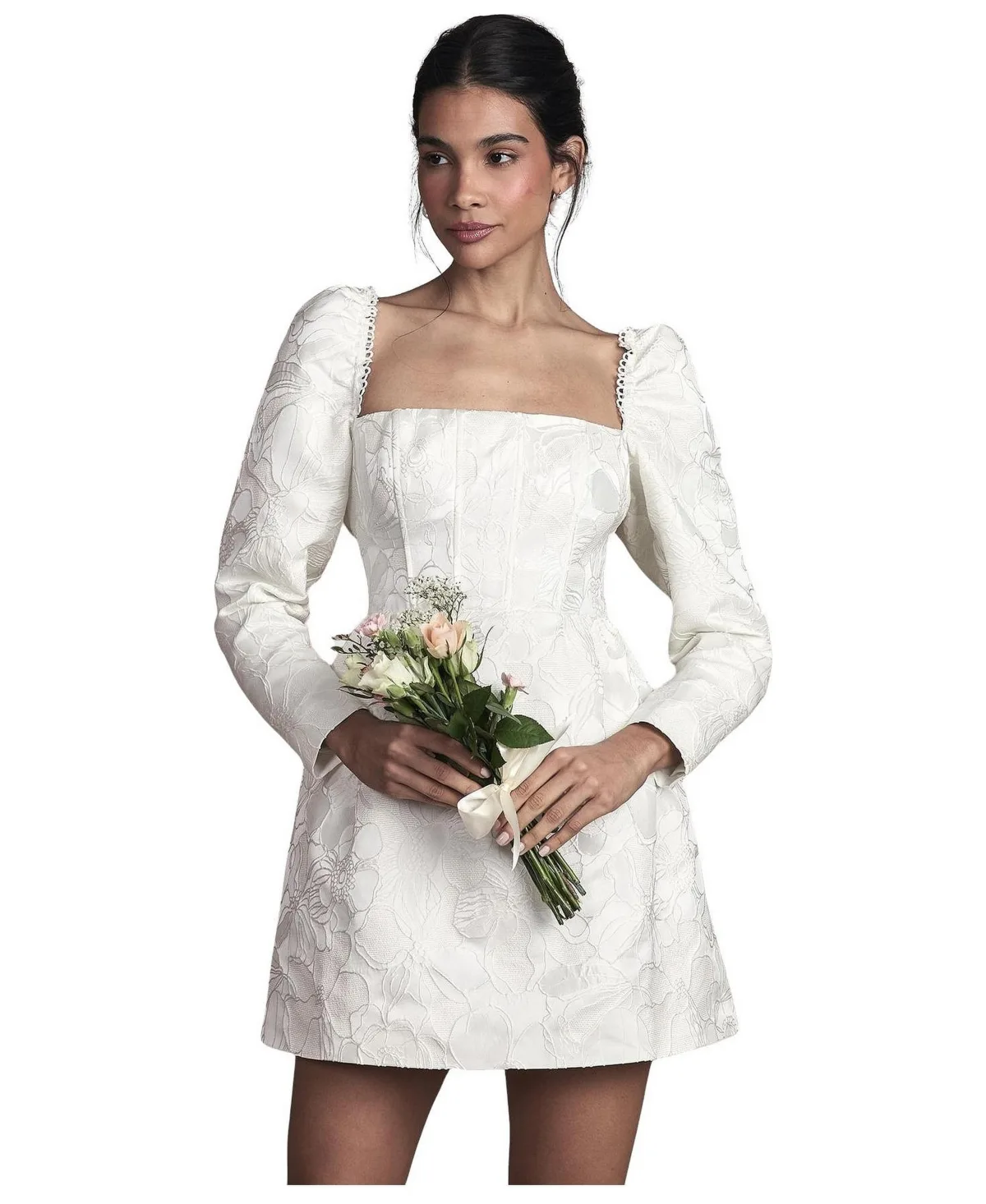 Square Neck Mini Dress by Coast