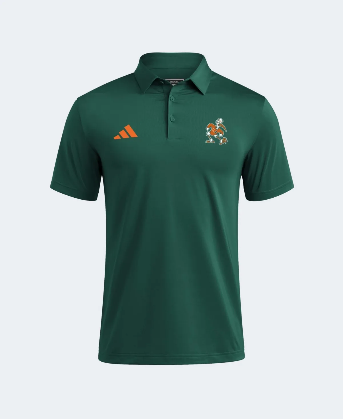 Miami Hurricanes Ultimate 365 Solid Polo Shirt by adidas