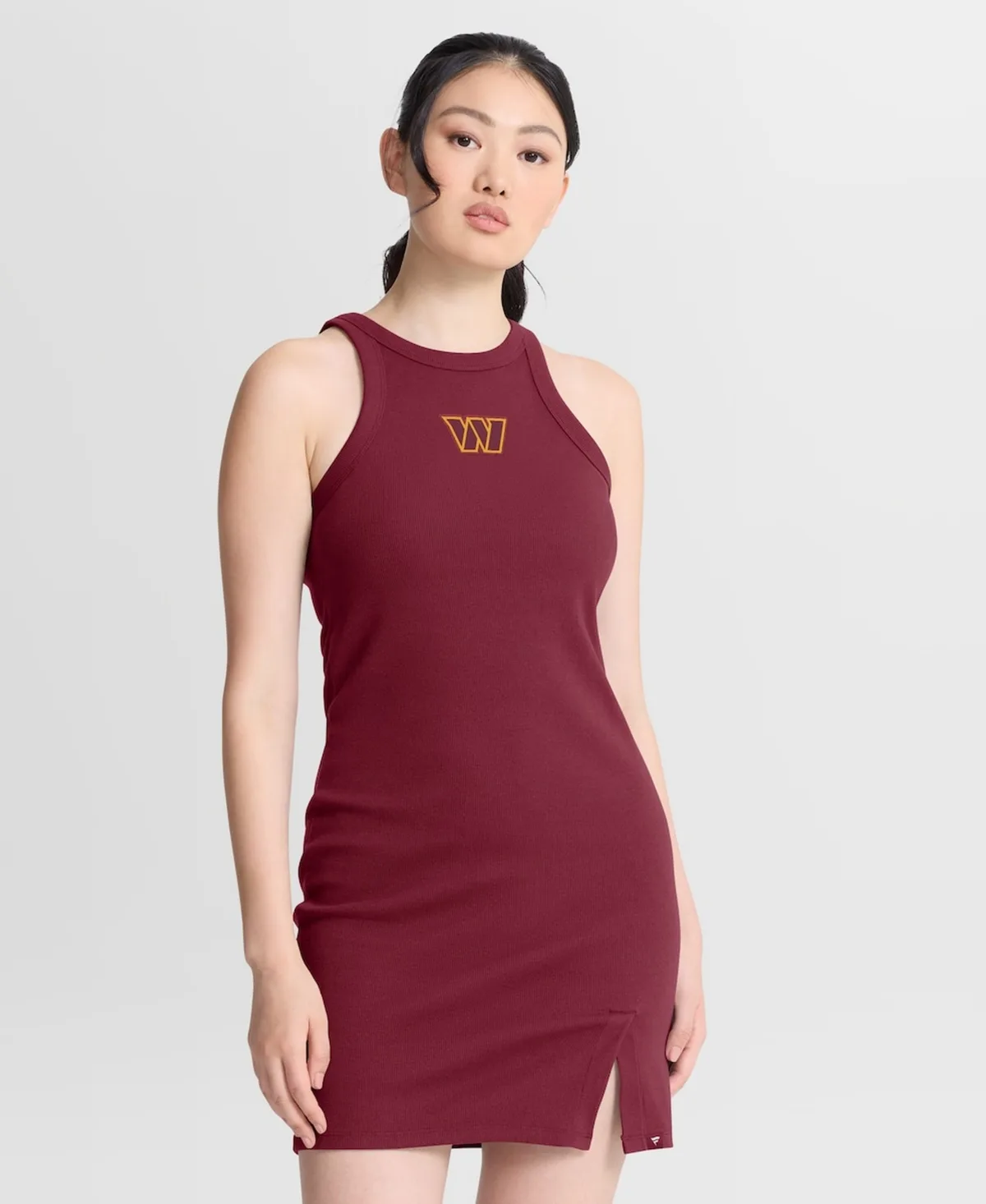 Washington Commanders Push Beyond Tri-Blend Ribbed Sleeveless Dress by Fanatics