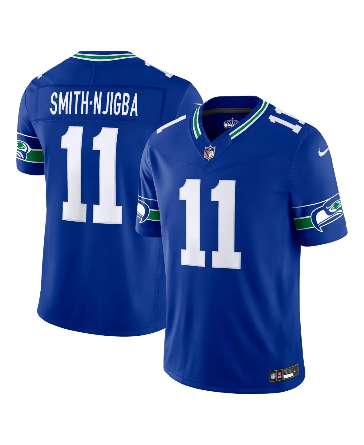 Seattle Seahawks Jaxon Smith-Njigba Alternate Vapor F.u.s.e. Stitched Limited Jersey by Nike