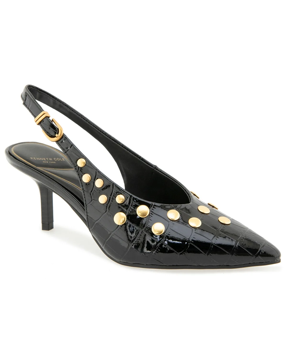 Ulysses Studs Slingback Pumps