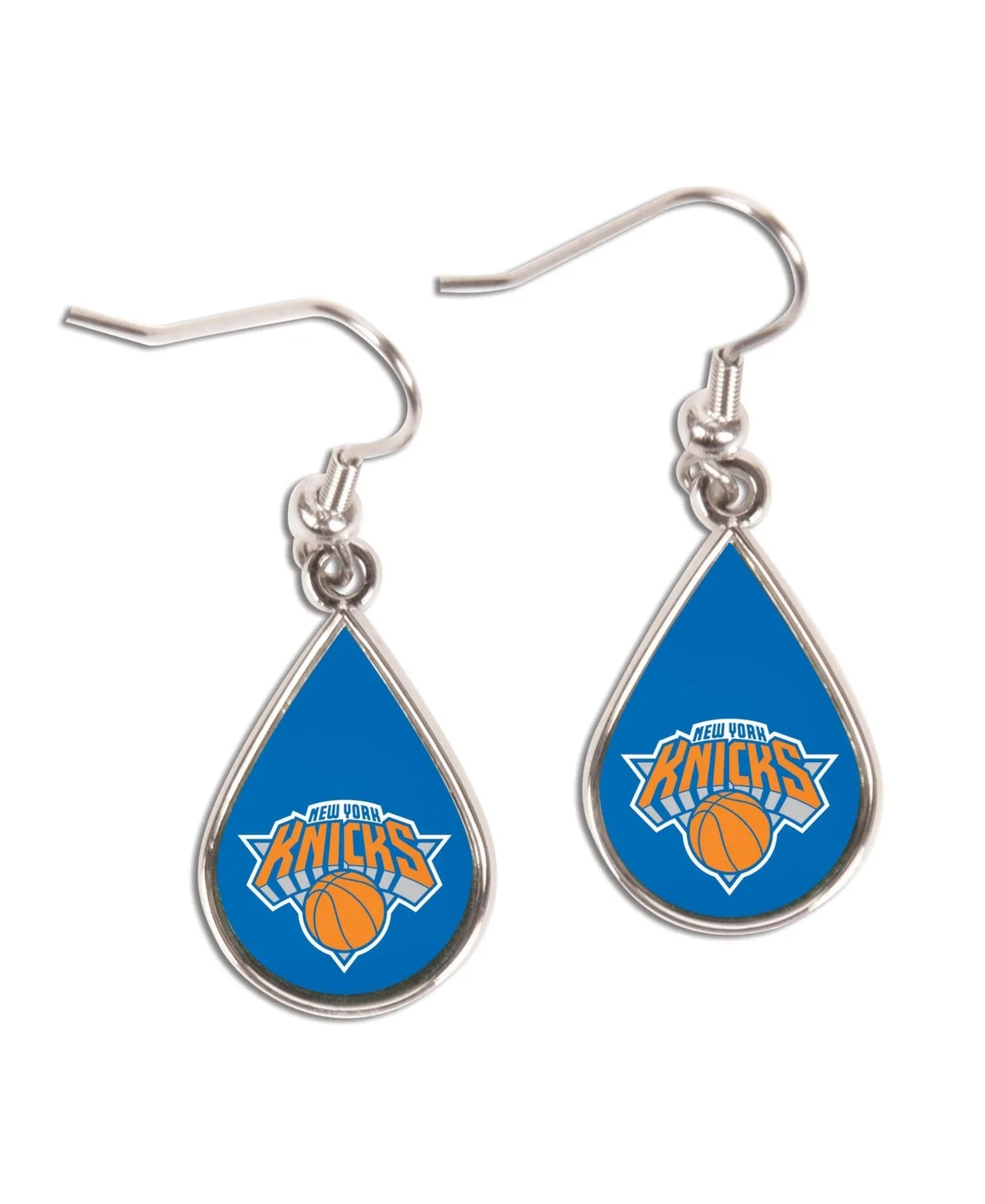 New York Knicks Tear Drop Dangle Earrings by WinCraft