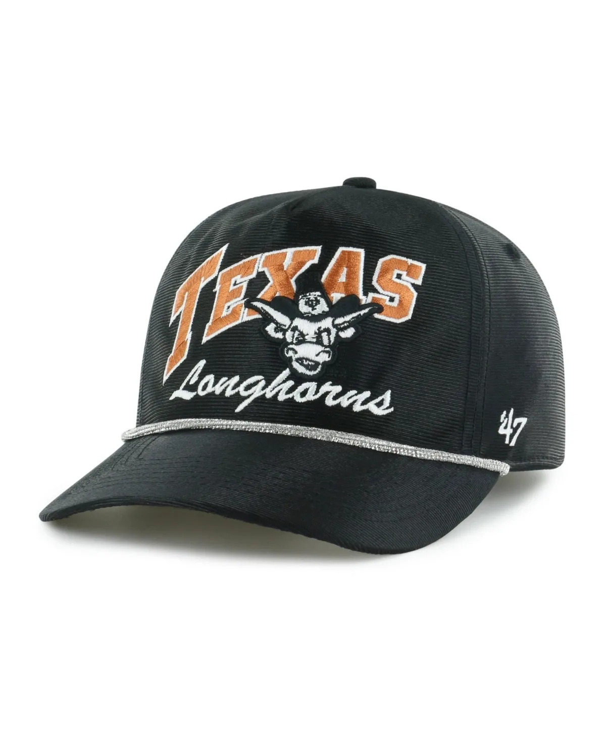 Texas Longhorns Outspoken Glitter Adjustable Baseball Cap by 47 Brand