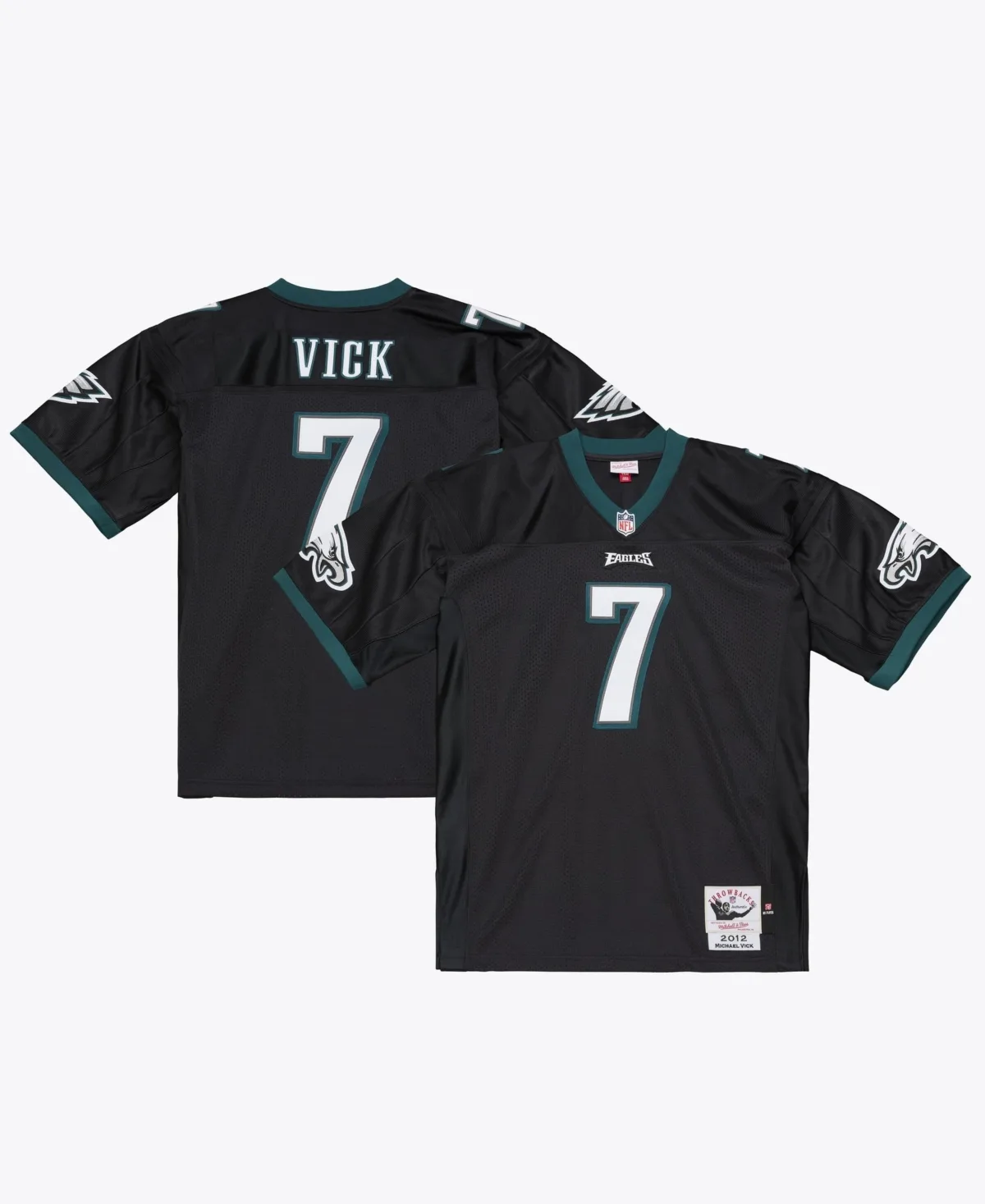 Michael Vick Philadelphia Eagles 2012 Authentic Throwback Jersey by Mitchell & Ness