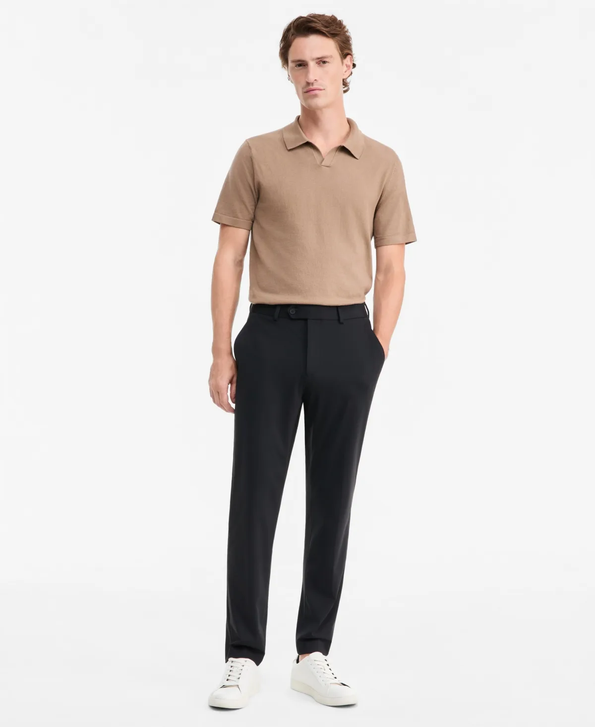 Regular-Fit Everyday Pleated-Front Suit Pants by Alfani