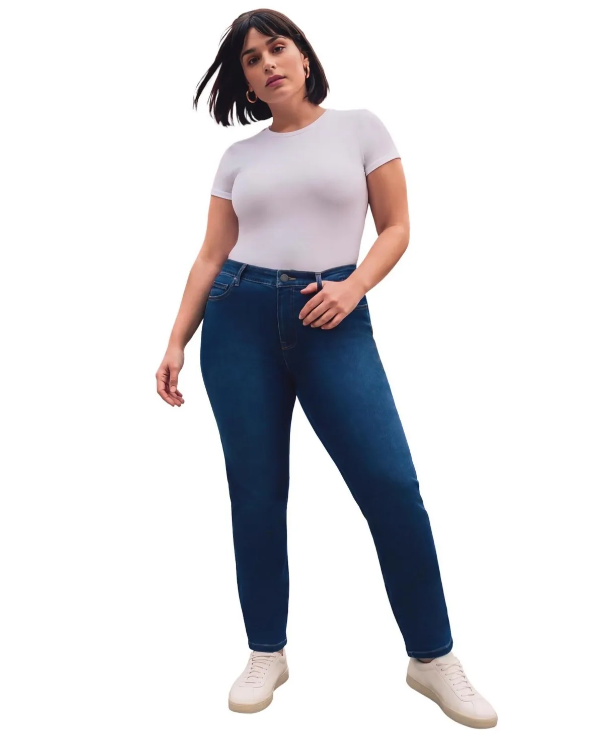 Butter Denim Curvy Straight Leg Jean by Avenue
