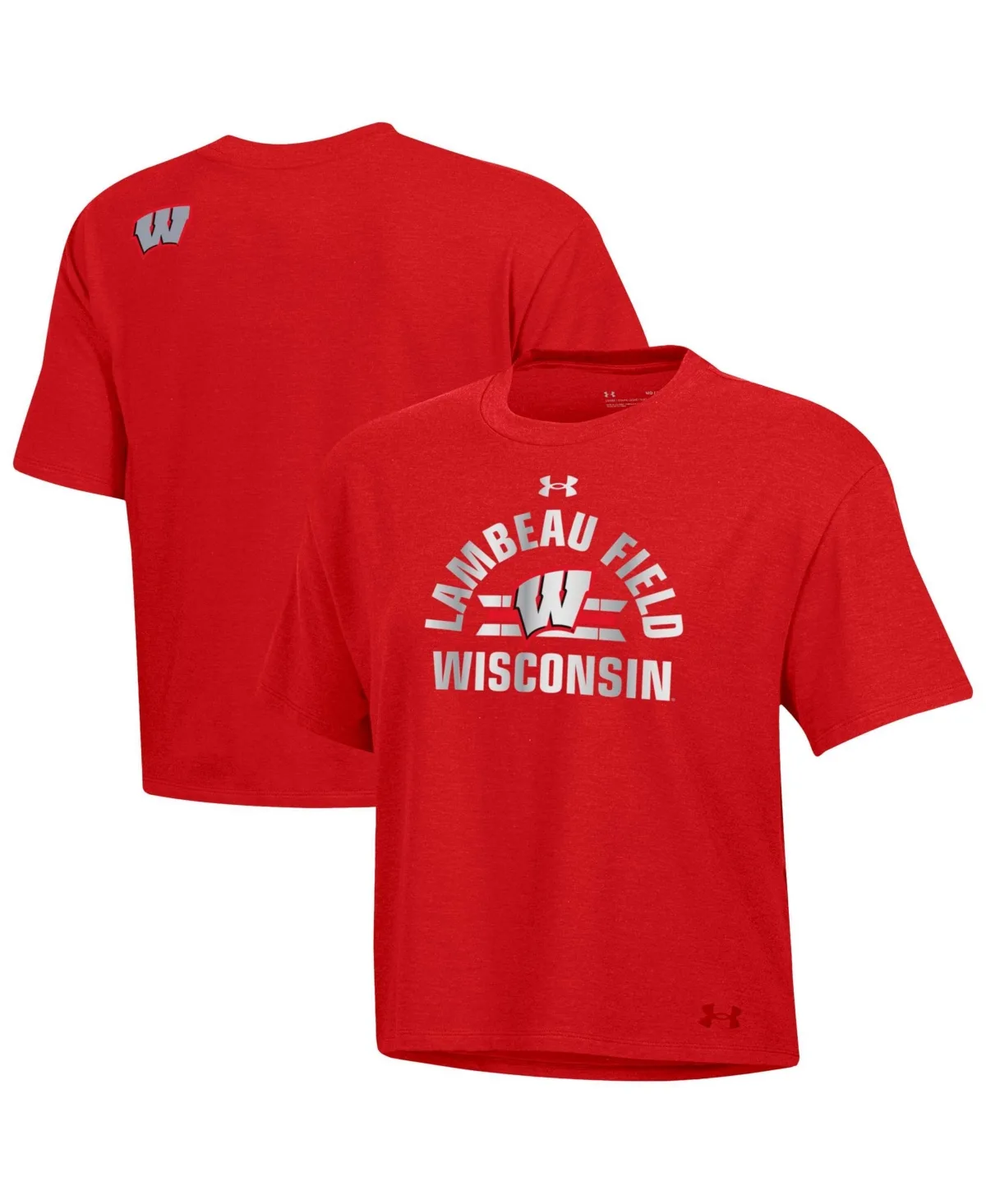 Wisconsin Badgers 2026 Lambeau Field Collection Boxy Tri-Blend T-Shirt by Under Armour