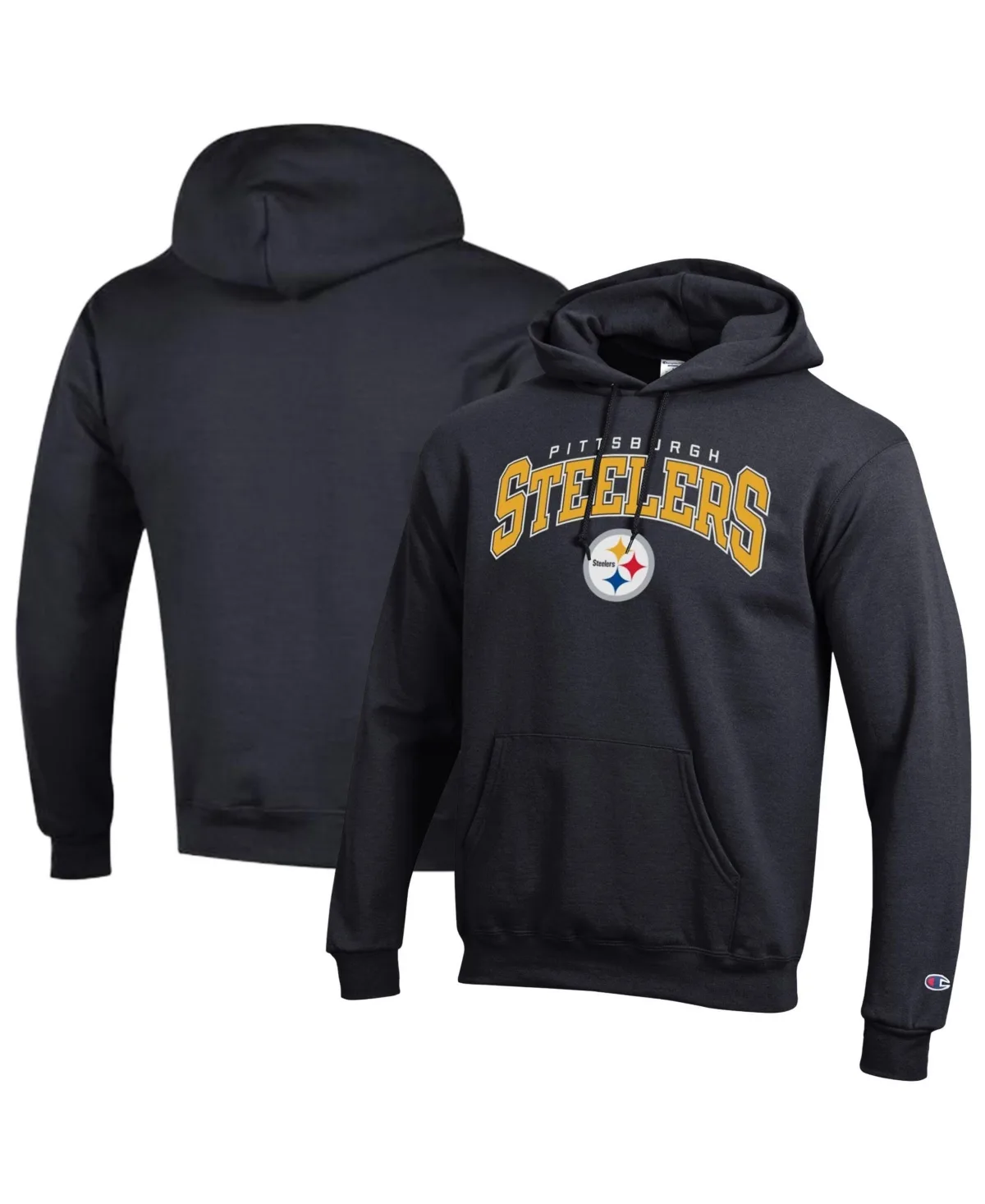 Pittsburgh Steelers Powerblend Classic-Fit Fleece Hoodie by Champion