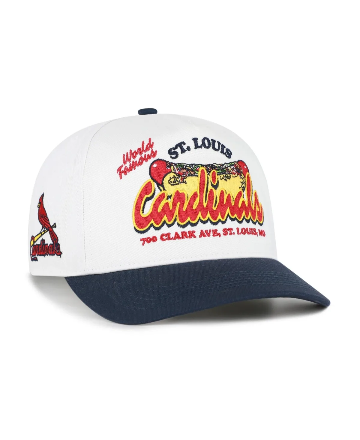 St. Louis Cardinals Glizzy Collection Hitch Five-Panel Adjustable Baseball Cap by 47 Brand