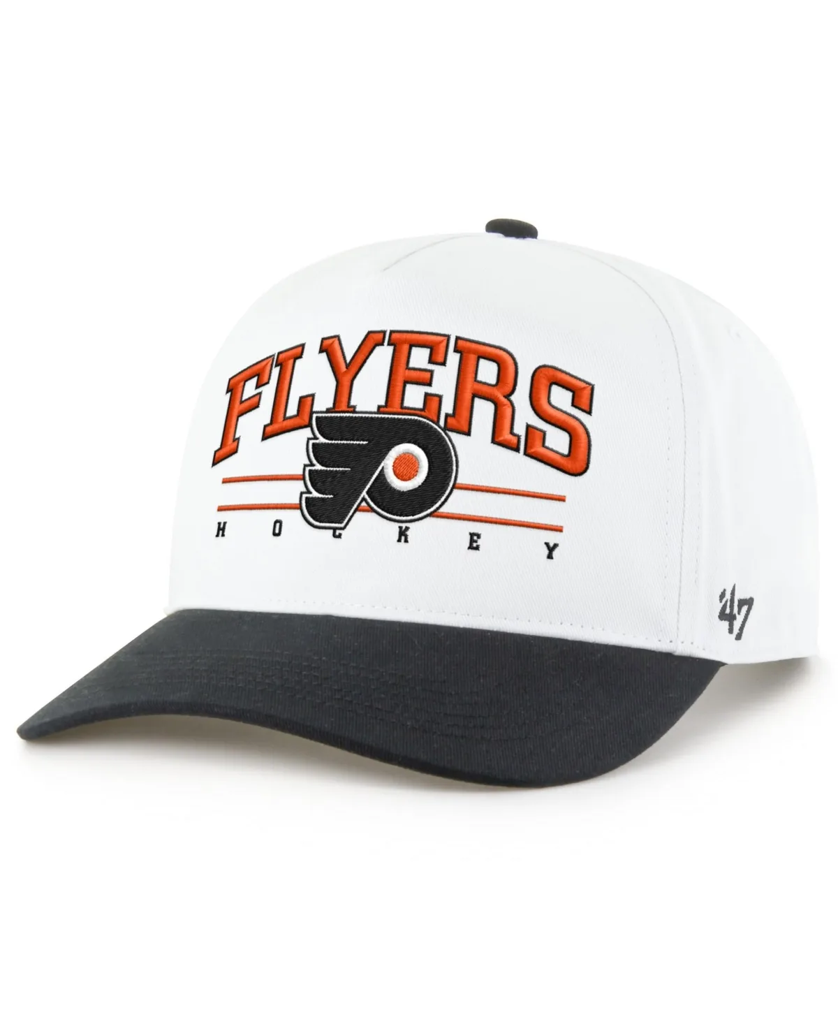 Philadelphia Flyers Two-Tone Hitch Adjustable Baseball Cap by 47 Brand