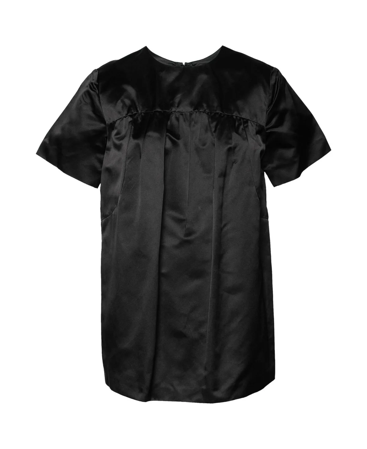 Pre-Owned Prada Silk Gathered Yoke Top by Prada