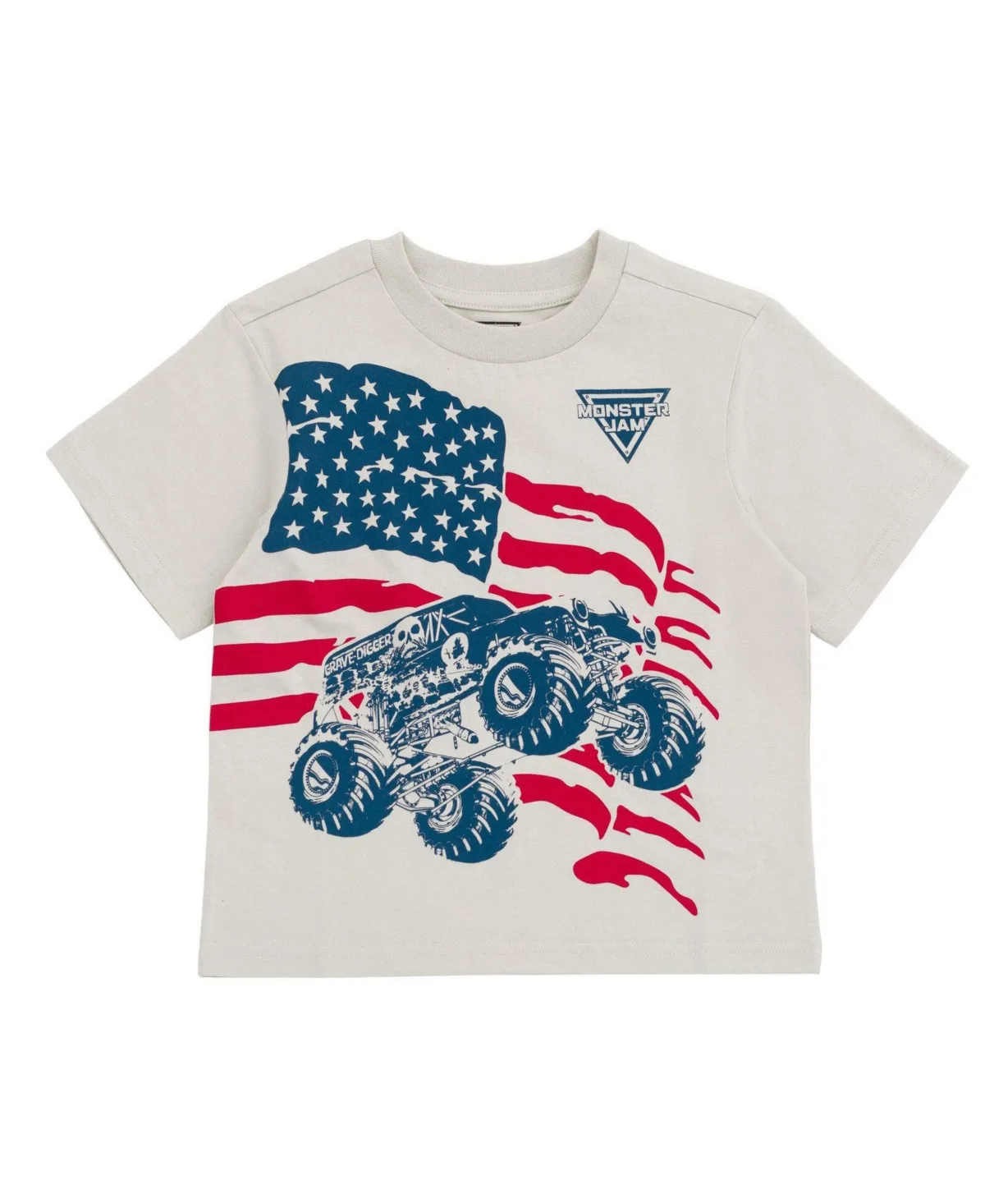 Monster Jam Patriotic Short Sleeve T-Shirt by Monster Jam