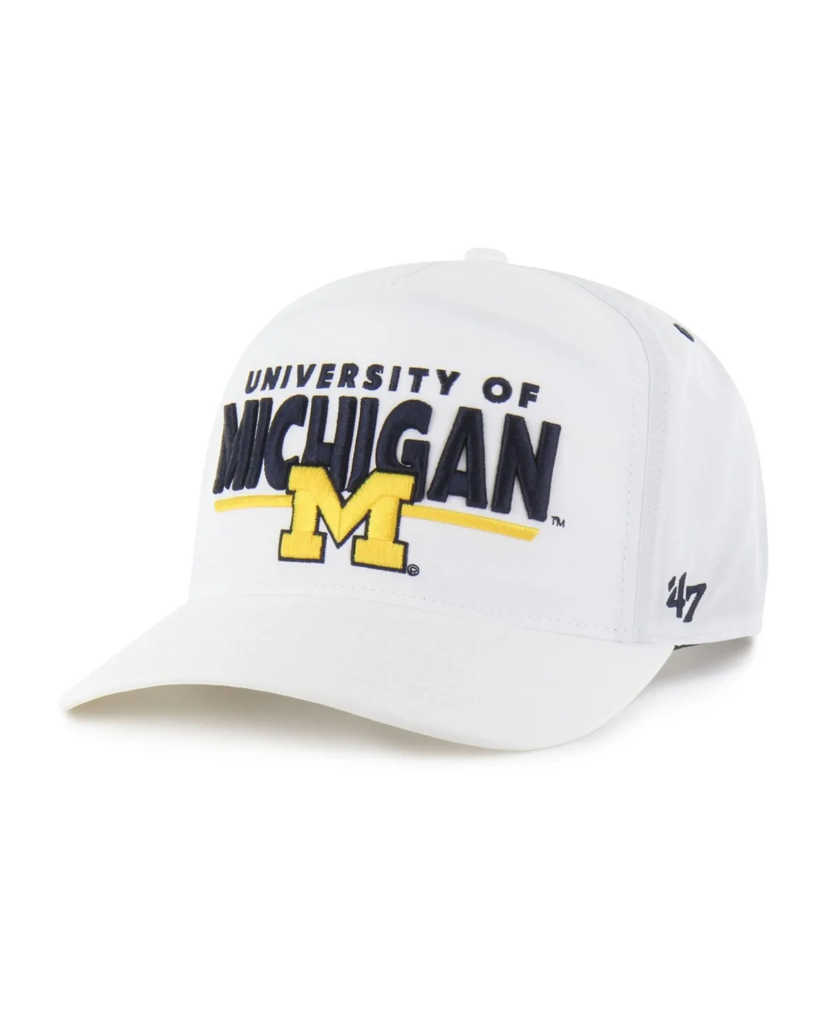 Michigan Wolverines Retro-Inspired Five-Panel Baseball Cap by 47 Brand