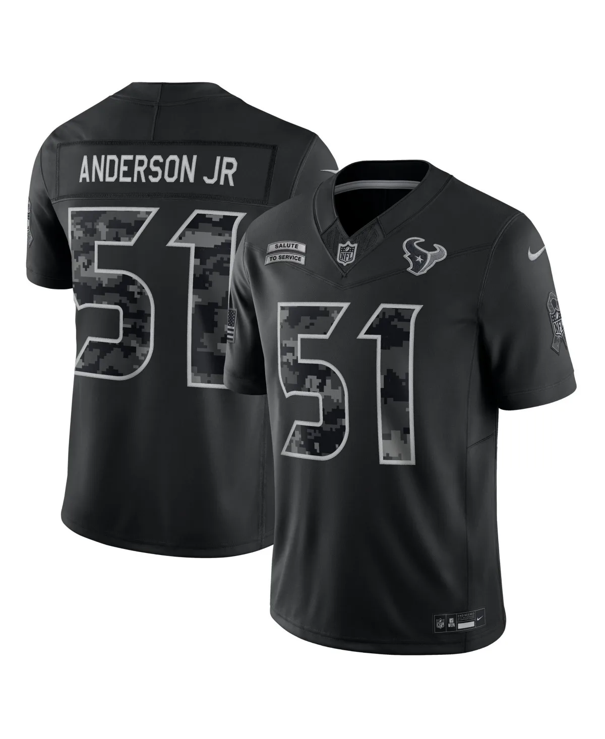 Houston Texans Stitched Limited Jersey by Nike