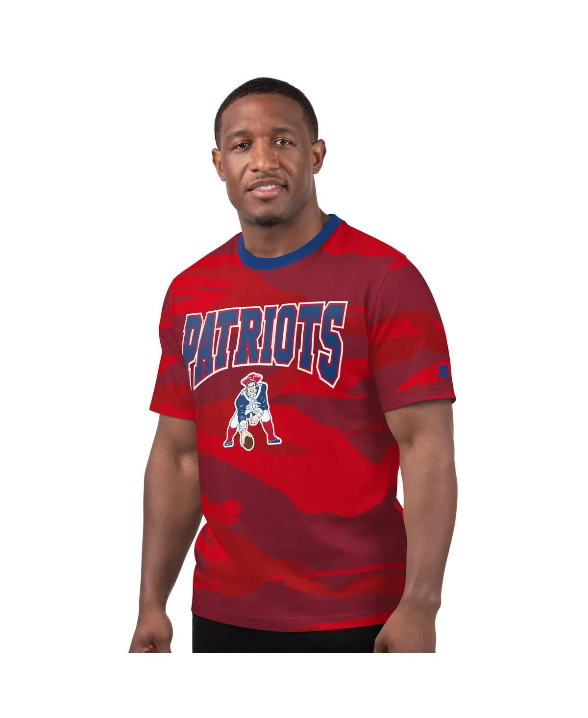 New England Patriots Thursday Night Gridiron Classics Vintage Logo T-Shirt by Starter