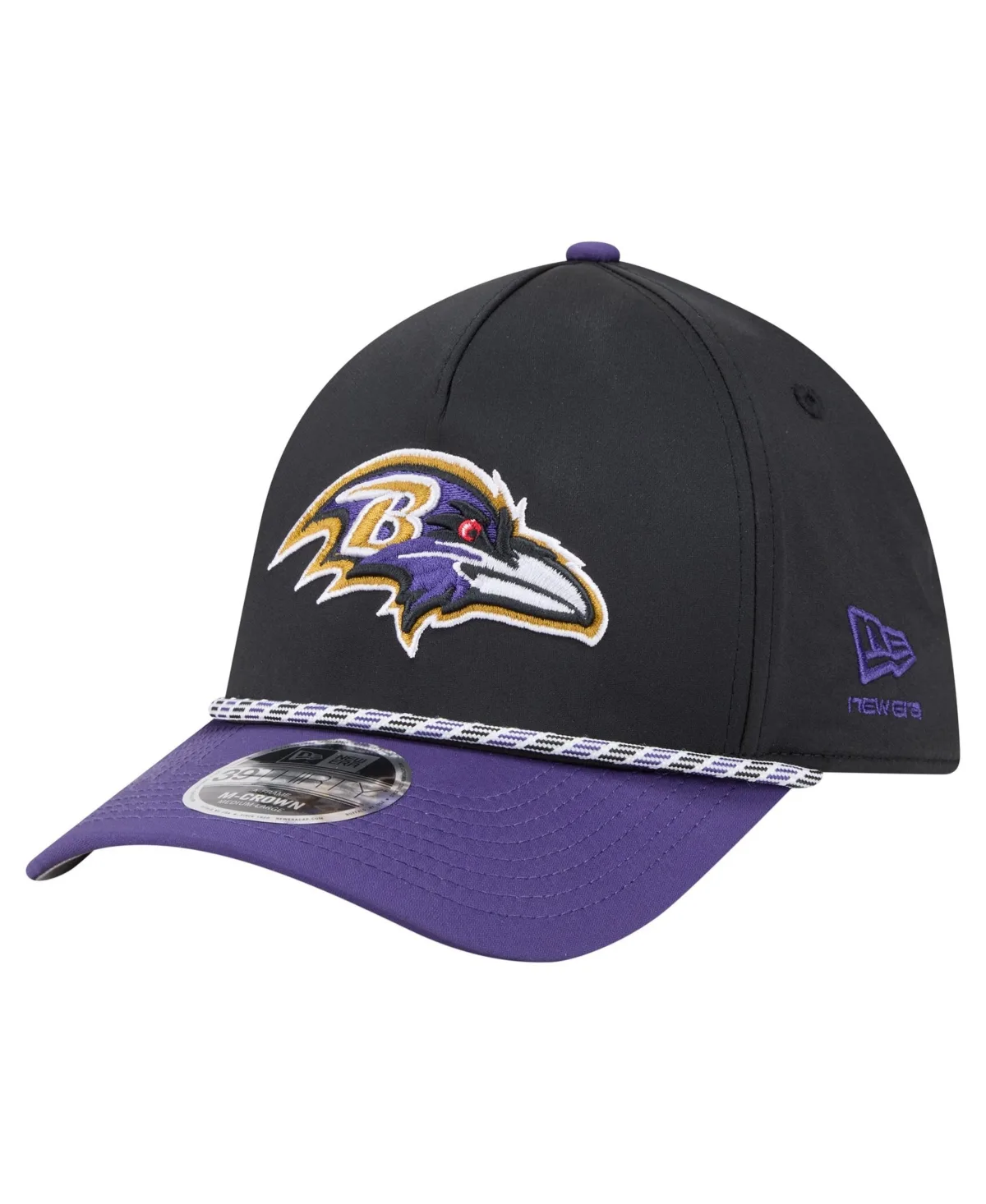 Baltimore Ravens 39Thirty A-Frame Stretch Fit Baseball Cap by New Era