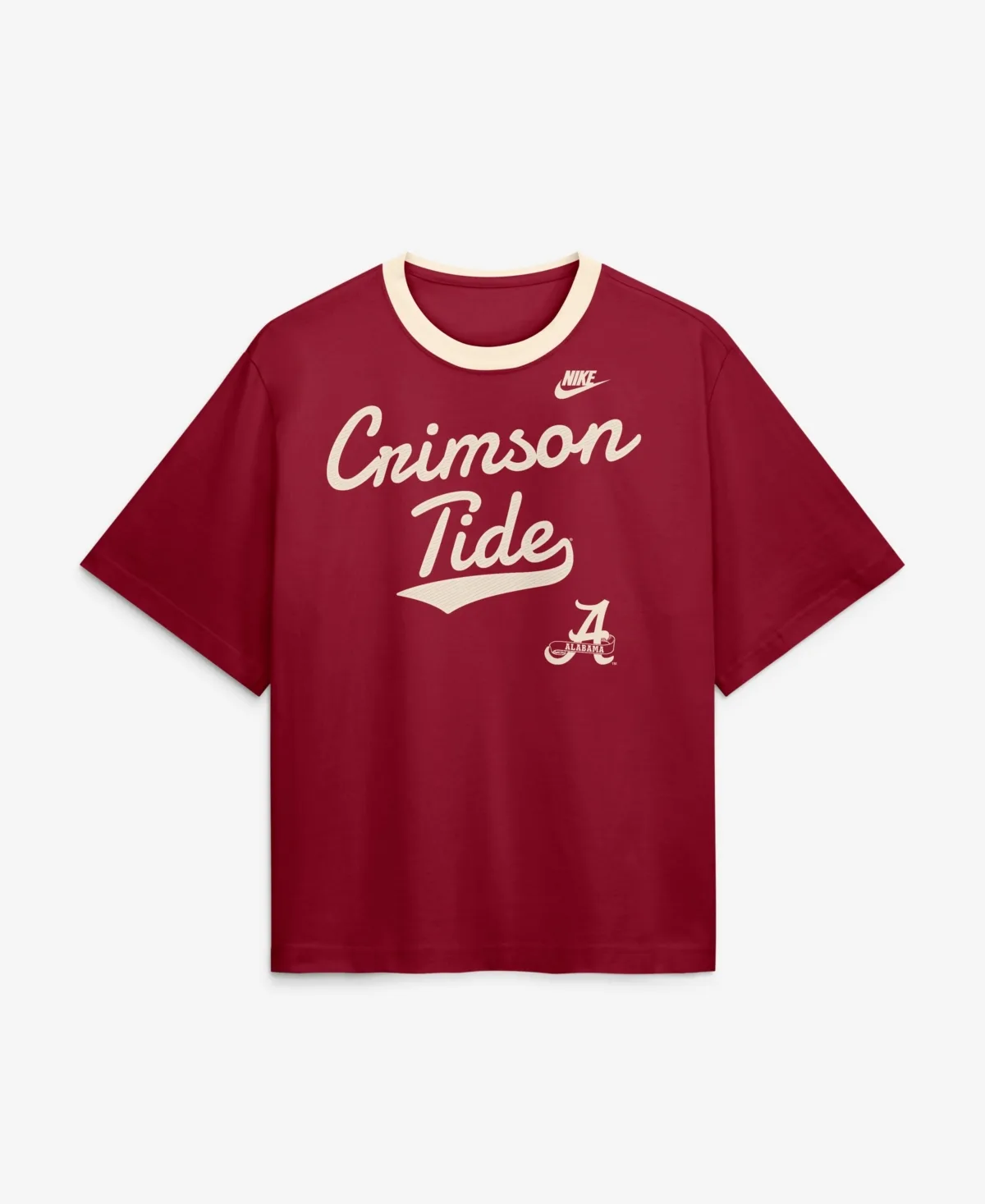 Alabama Crimson Tide Legacy Fight Song Boxy Dropped Shoulder T-Shirt by Nike