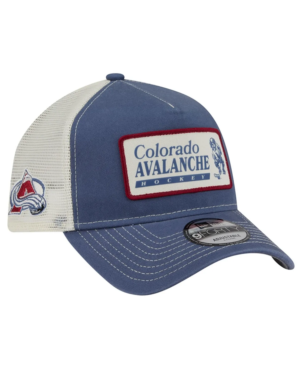 Colorado Avalanche Skater Patch 9FORTY Trucker Hat