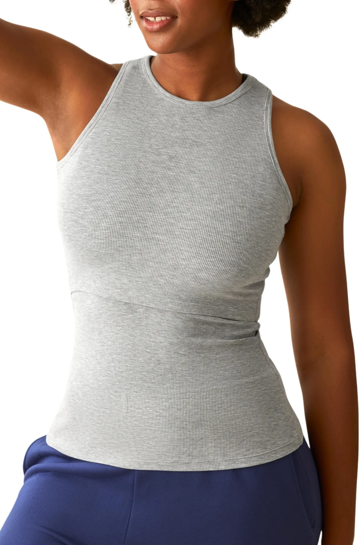 Maternity Ribbed Racerback Nursing Tank by Kindred Bravely