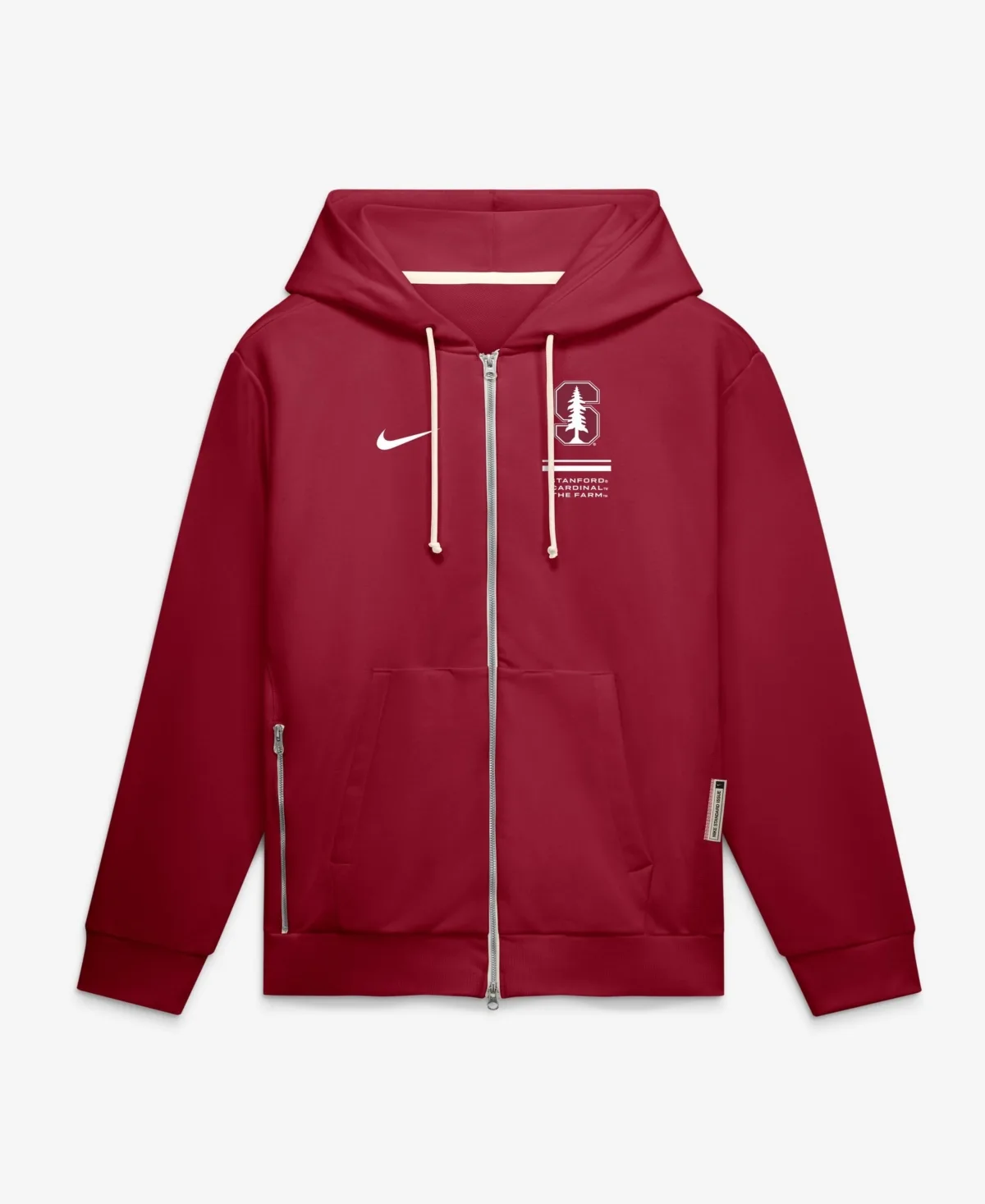 Stanford Cardinal 2026 Sideline Standard Issue Dri-Fit Full-Zip Hoodie by Nike