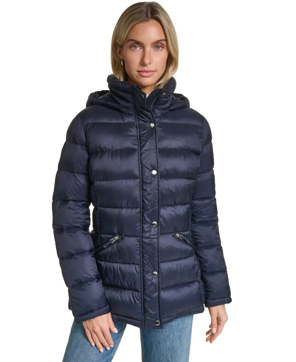 Packable Hooded Puffer Coat