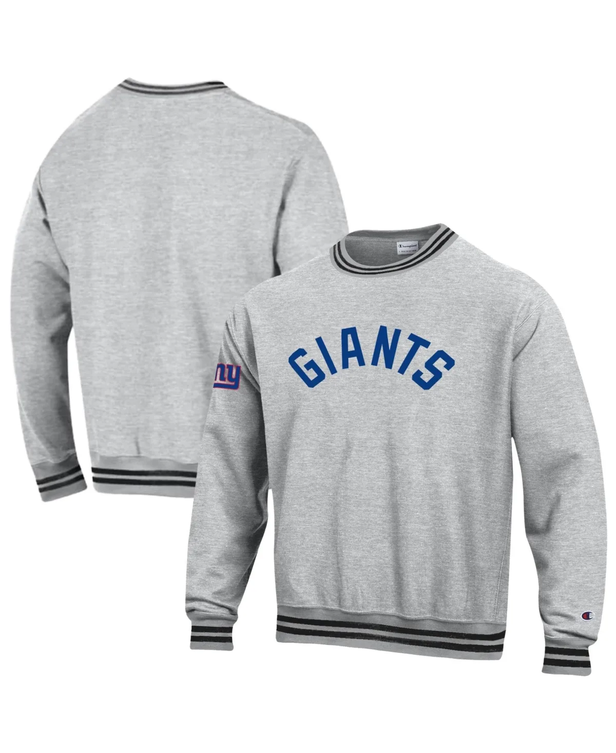 New York Giants Reverse Weave Yarn Dye Sweatshirt by Champion
