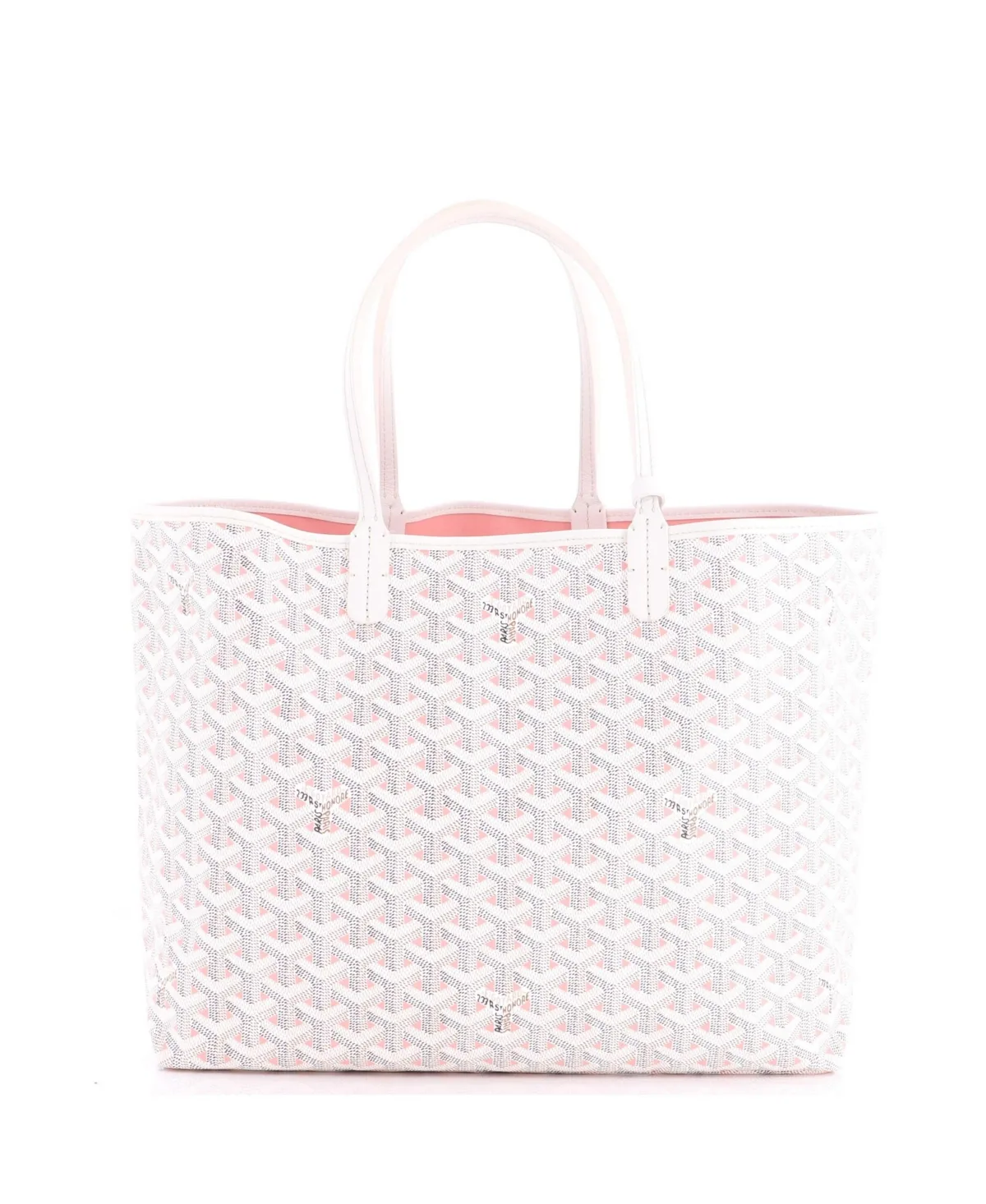 Pre-Owned Goyard PM Saint Louis Tote Claire Voie Coated Canvas by Pre Owned Goyard