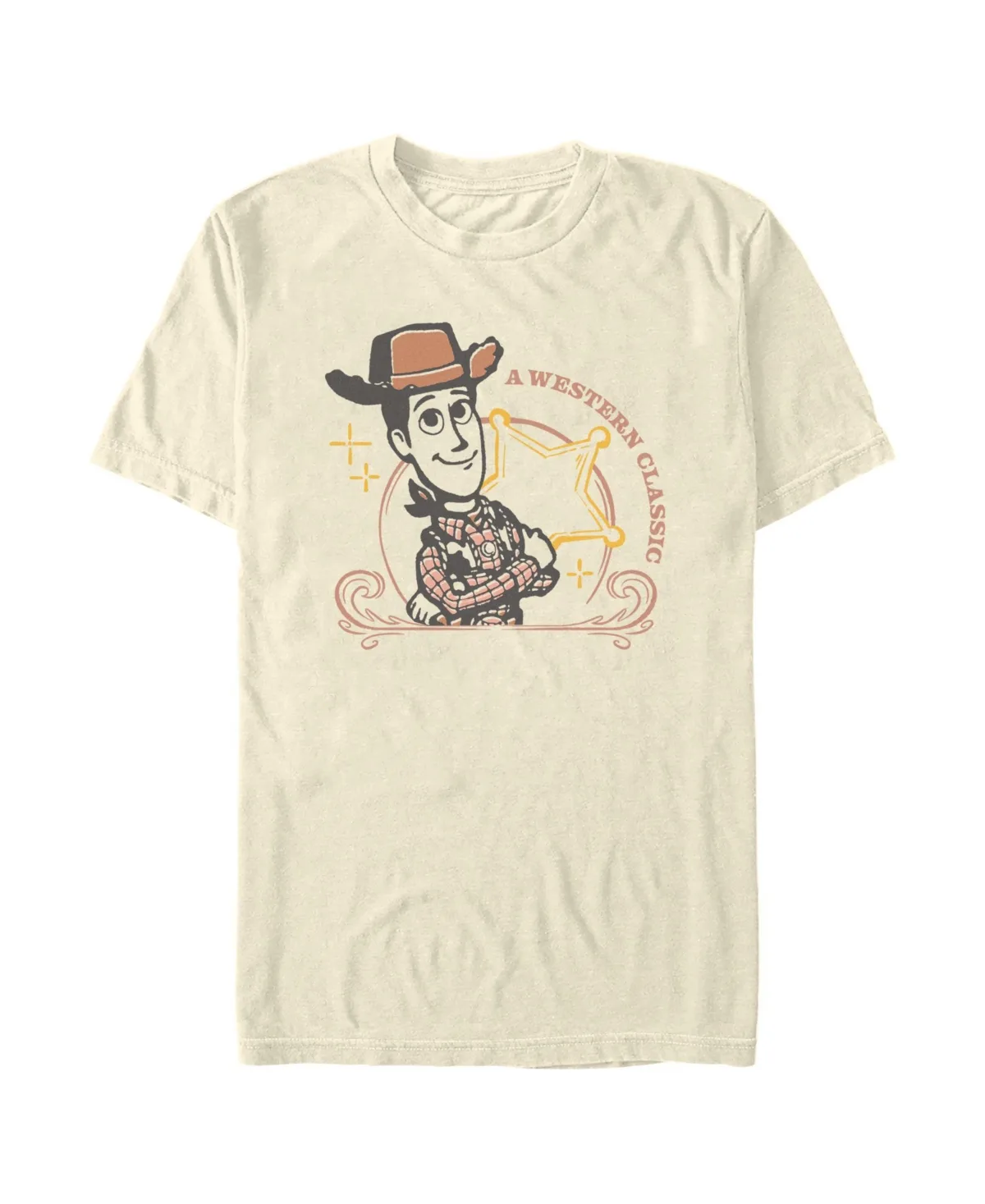 Disney Pixar Toy Story Woody Awesome Deputy Vintage Graphic T-Shirt by Fifth Sun