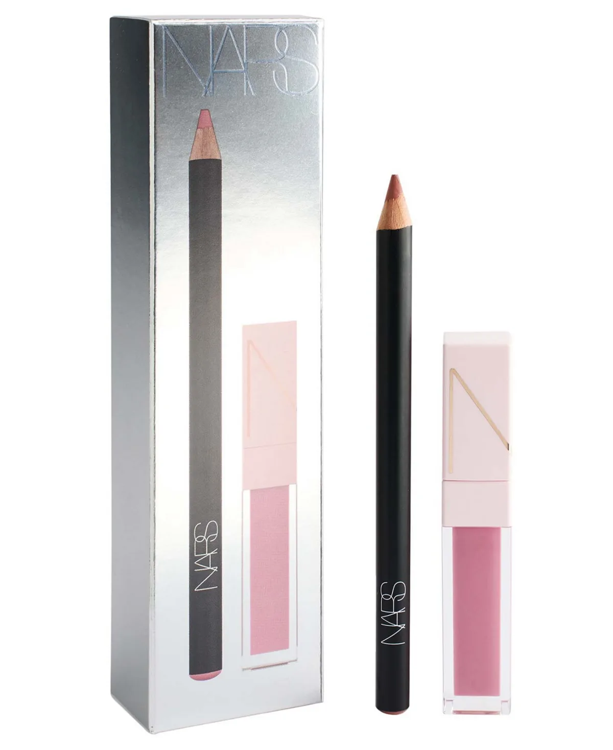 2-Piece Line & Shine Lip Duo Set - Babylon Pink First Move by NARS