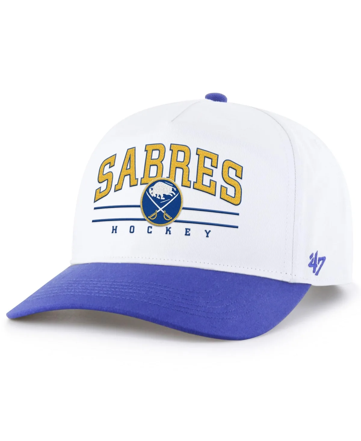 Buffalo Sabres Roscoe Two-Tone Adjustable Baseball Cap by 47 Brand