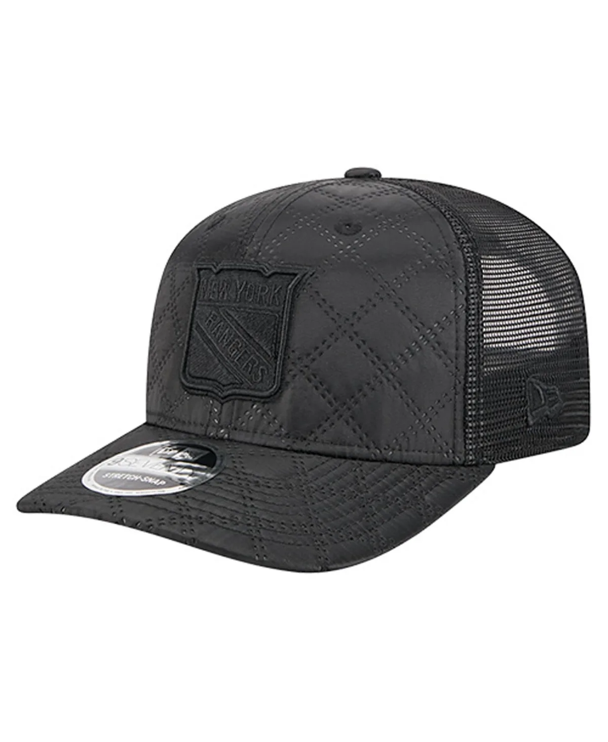 New York Rangers 9Seventy Quilted Adjustable Trucker Hat by New Era