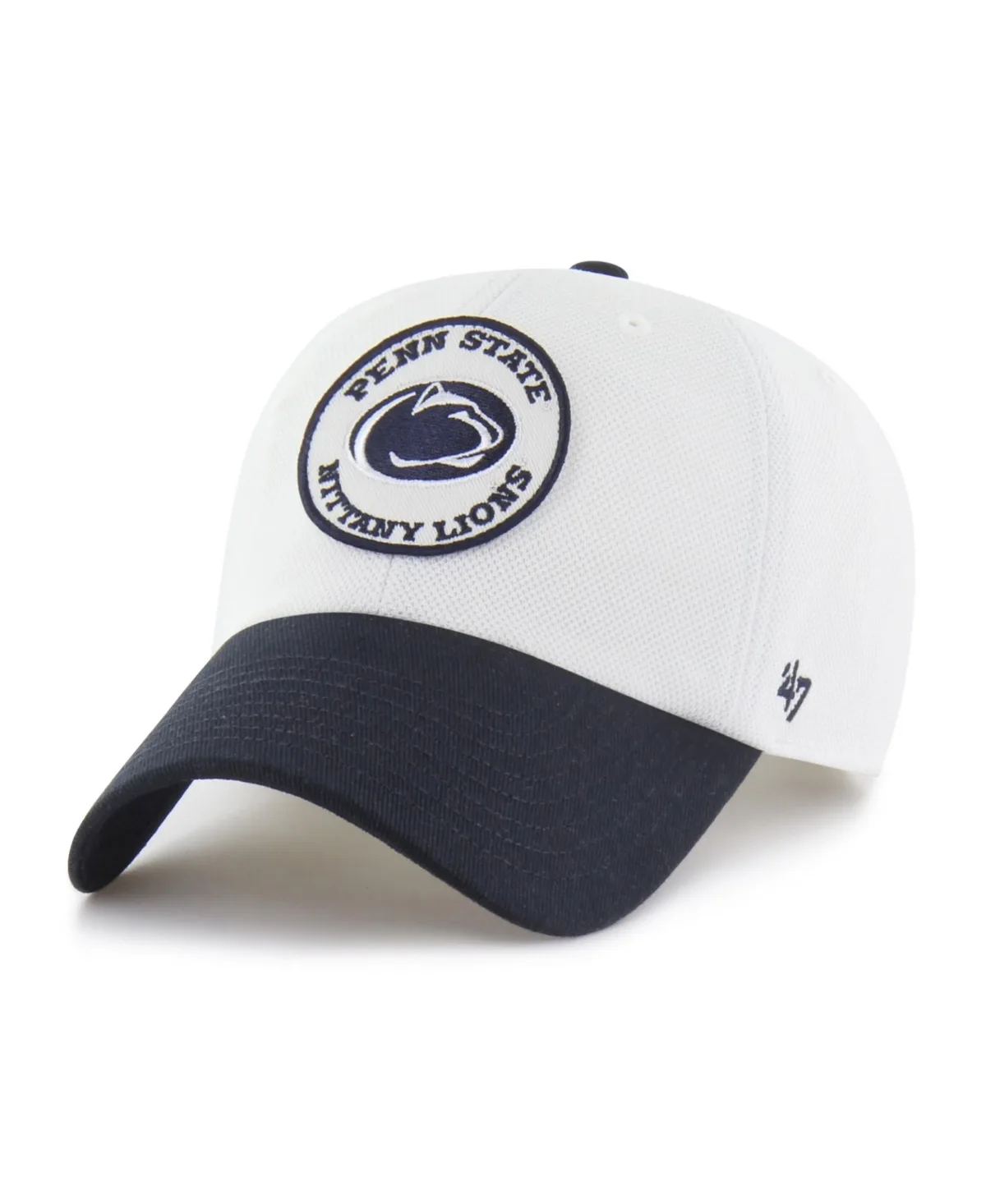 Penn State Nittany Lions Clean Up Pique Adjustable Hat by 47 Brand