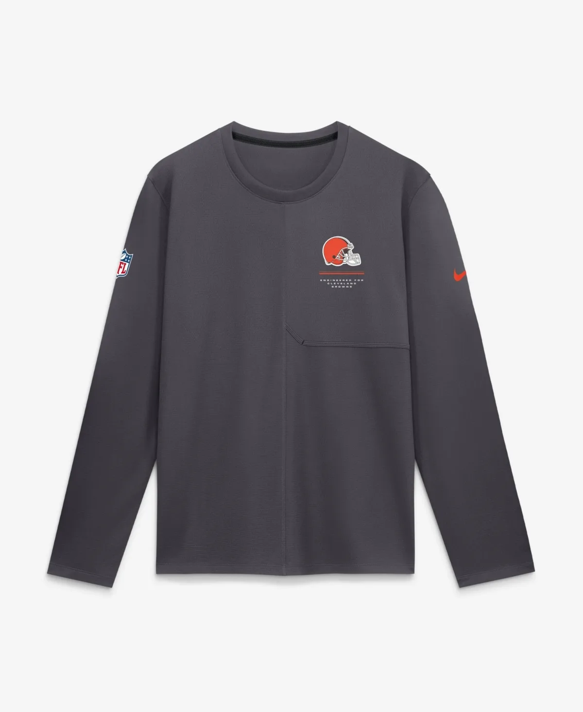 Cleveland Browns Sideline Coaches Long Sleeve T-Shirt by Nike