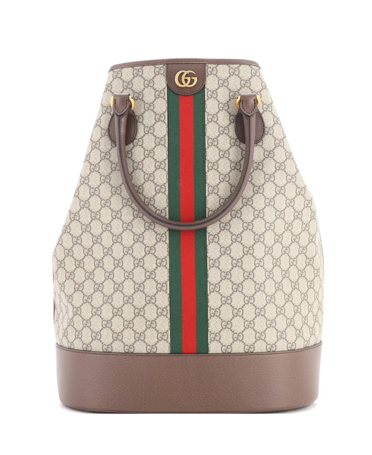 Pre-Owned Ophidia Duffle Tote Gg Coated Canvas by Gucci