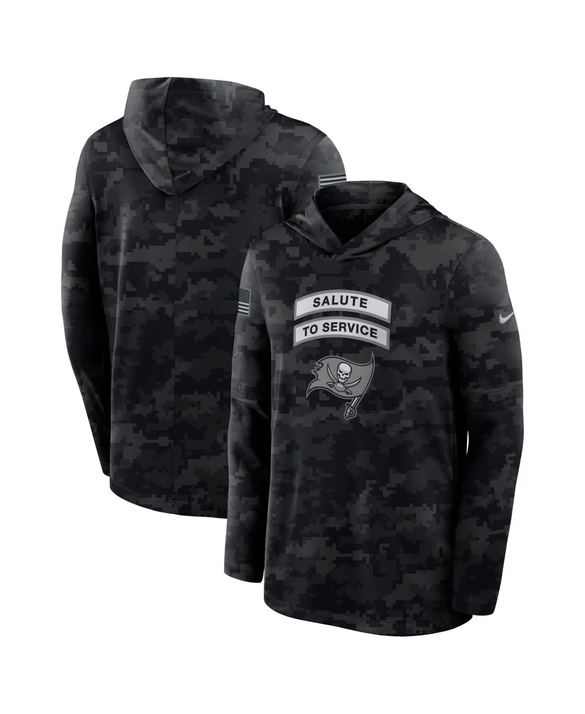 Tampa Bay Buccaneers Sideline Lightweight Hooded Pullover by Nike