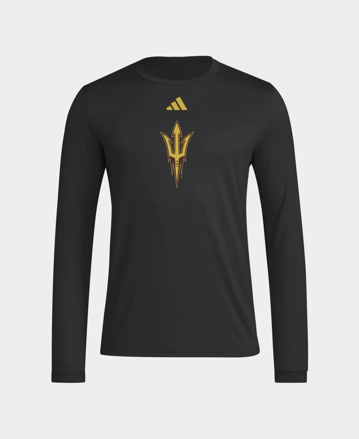 Arizona State Sun Devils Primary Locker Logo Pre-Game Long Sleeve T-Shirt by adidas