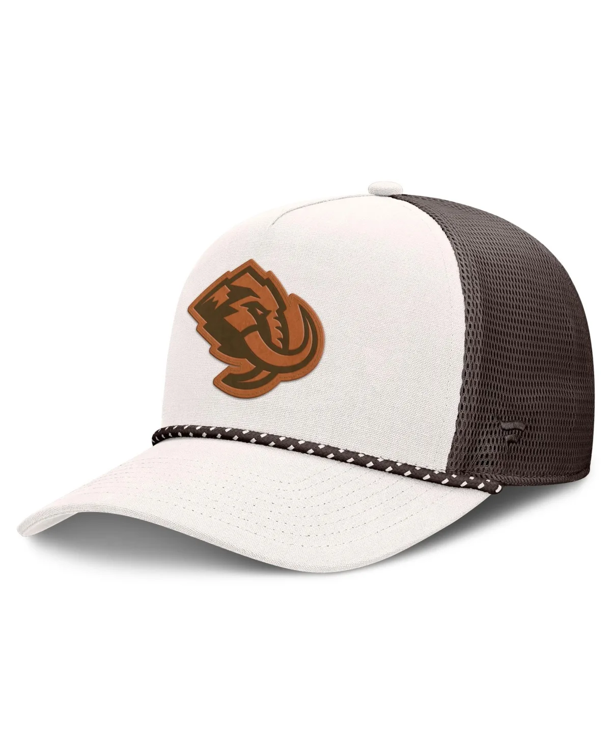 Utah Mammoth Level Up Bronco Structured Rope-Embellishment Trucker Hat by Fanatics