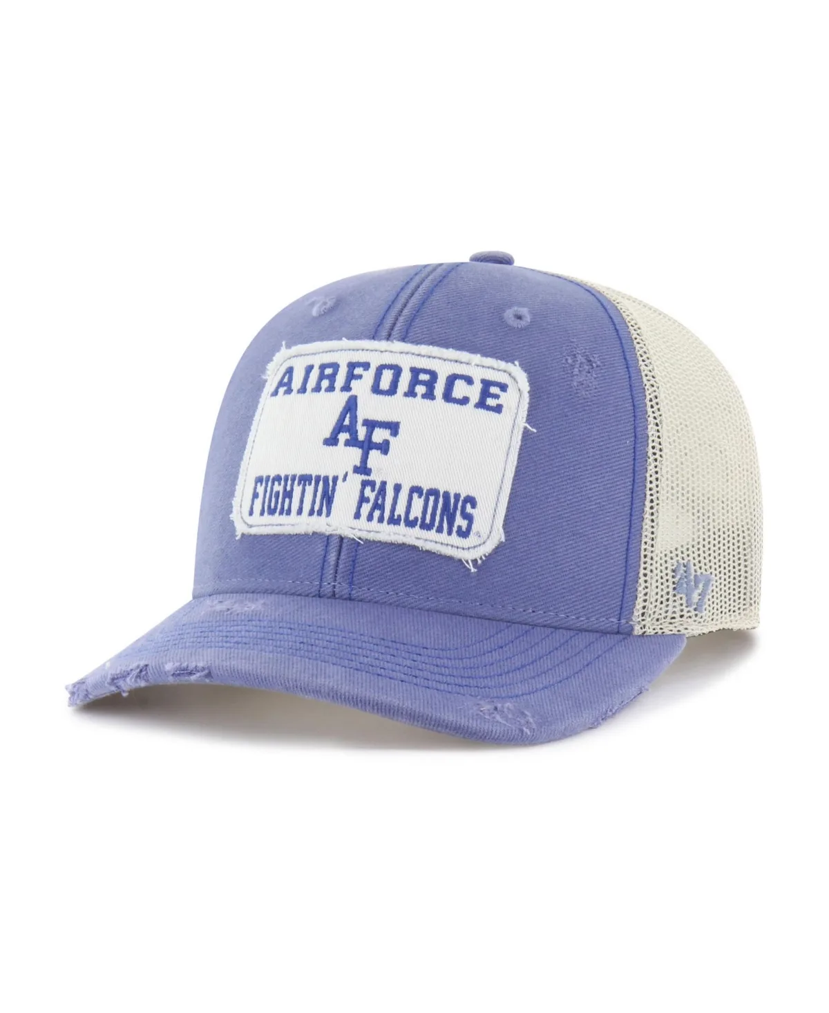 Air Force Falcons Adjustable Distressed Egremont Trucker Hat by 47 Brand